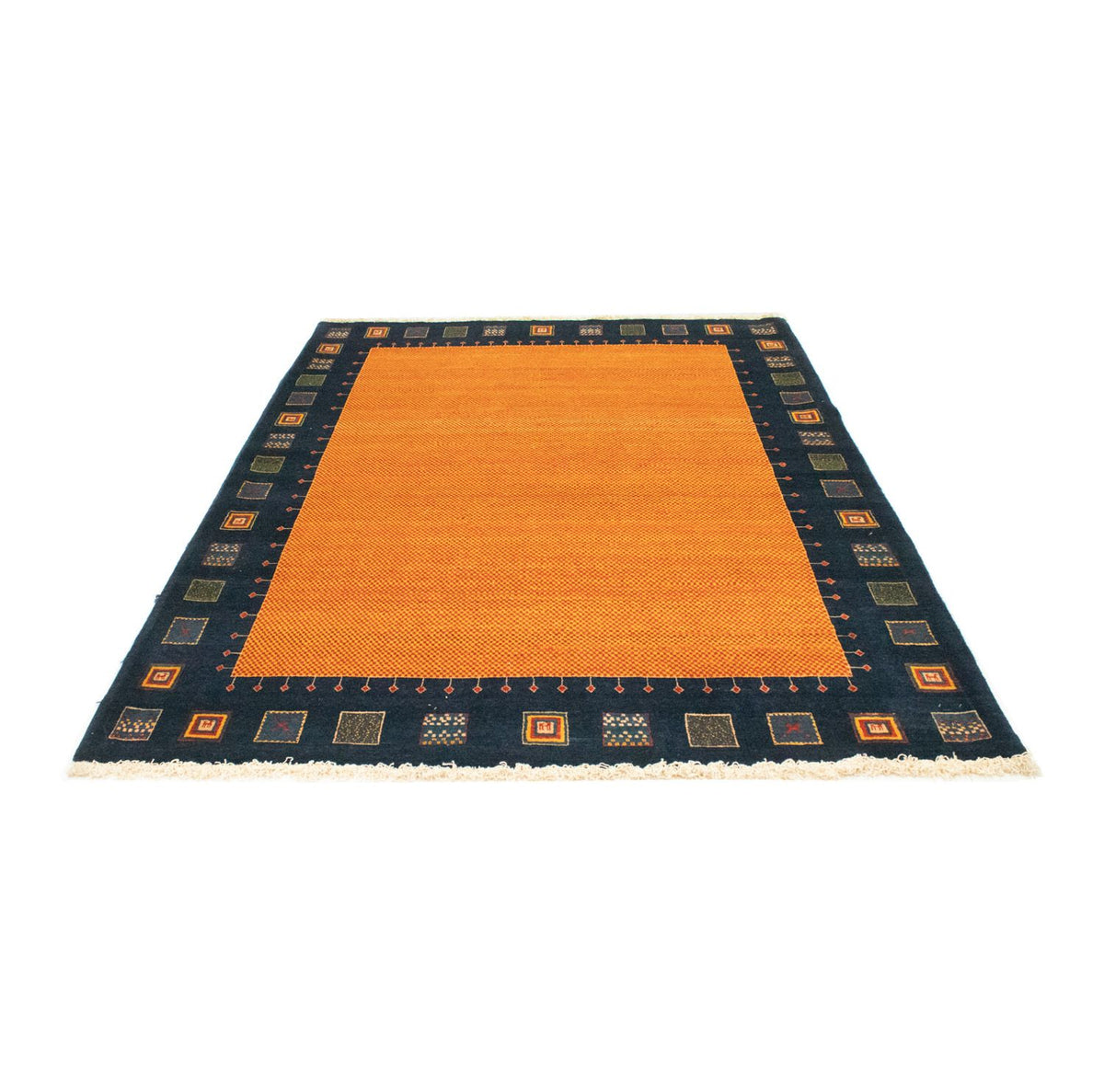 Gabbeh-matta - Loribaft Persian - 238 x 172 cm - orange