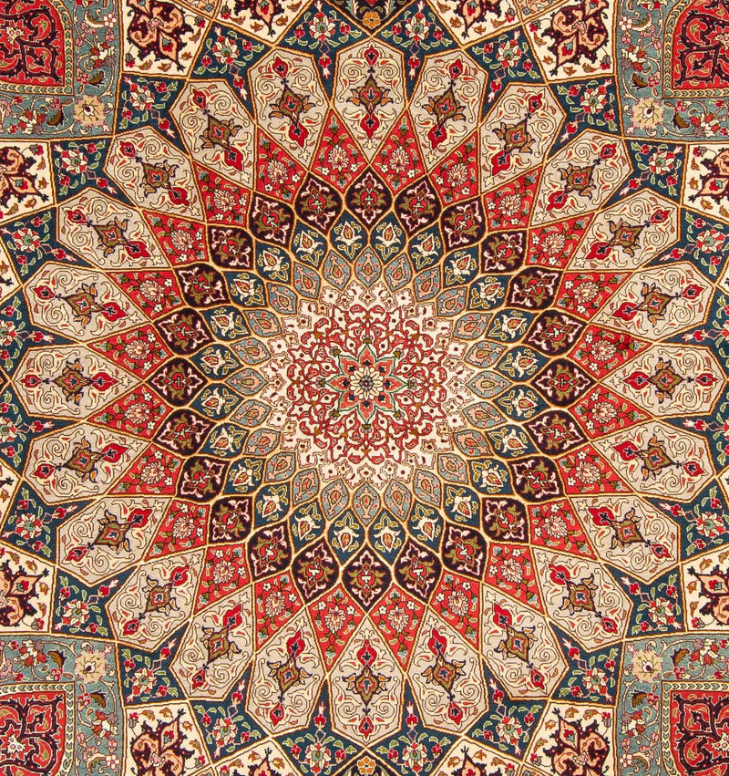 Persisk matta - Tabriz - Royal - 260 x 203 cm - flerfärgad