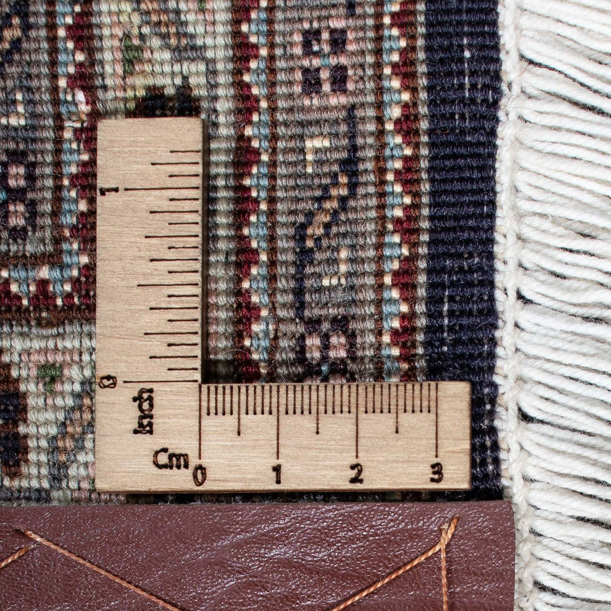 Persisk matta - Tabriz - 295 x 202 cm - mörkblå