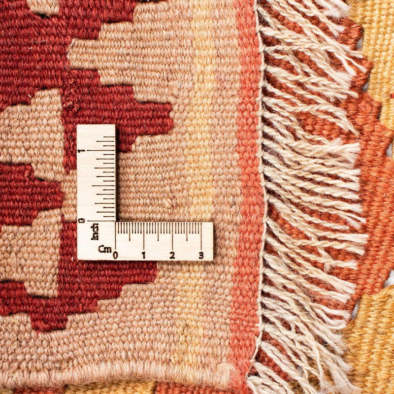 Kelim Carpet - orientalisk matta - 210 x 154 cm - orange