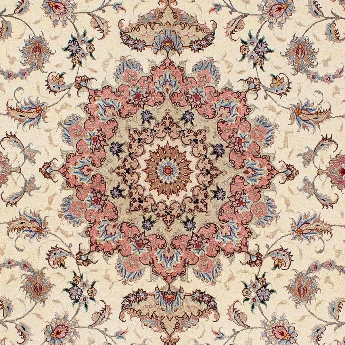 Persisk matta - Tabriz - Royal - 210 x 150 cm - beige