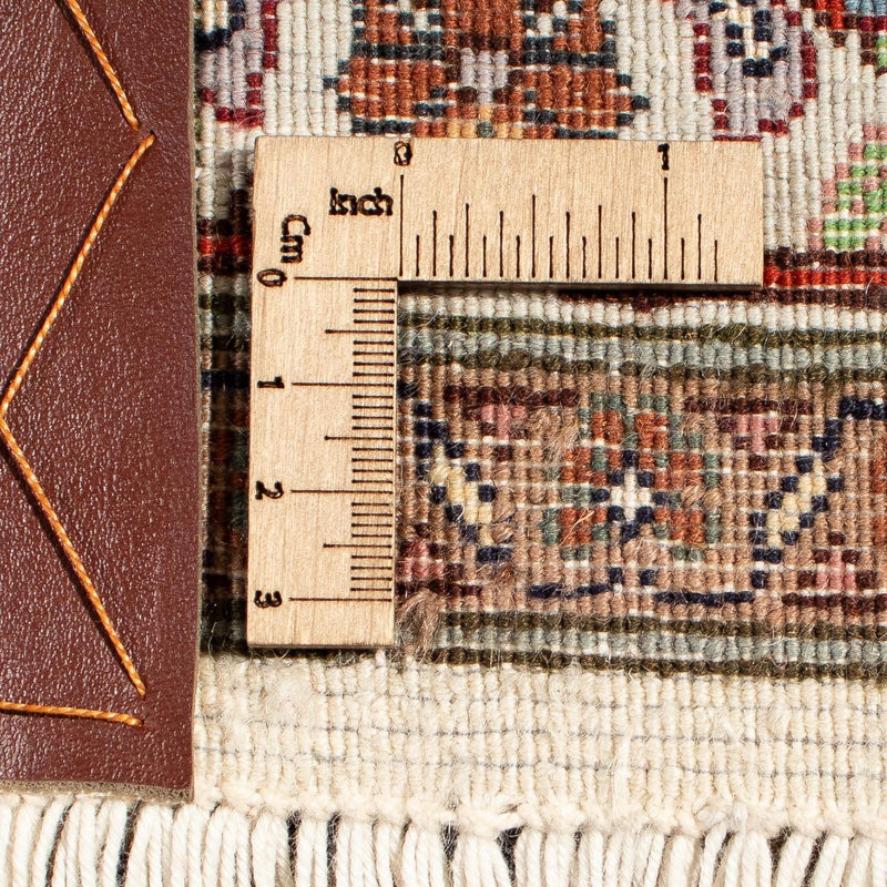 Persisk matta - Tabriz kvadrat  - 215 x 202 cm - ljusbrun