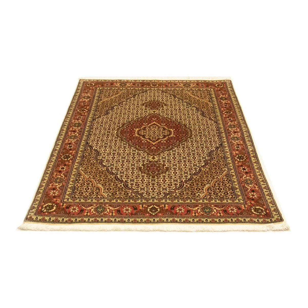 Persisk matta - Tabriz - Royal - 150 x 102 cm - beige