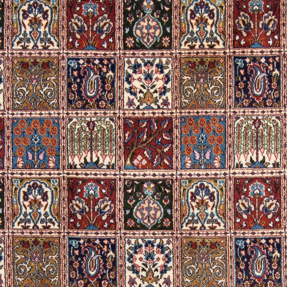 Persisk matta - Classic - 295 x 195 cm - mörkröd