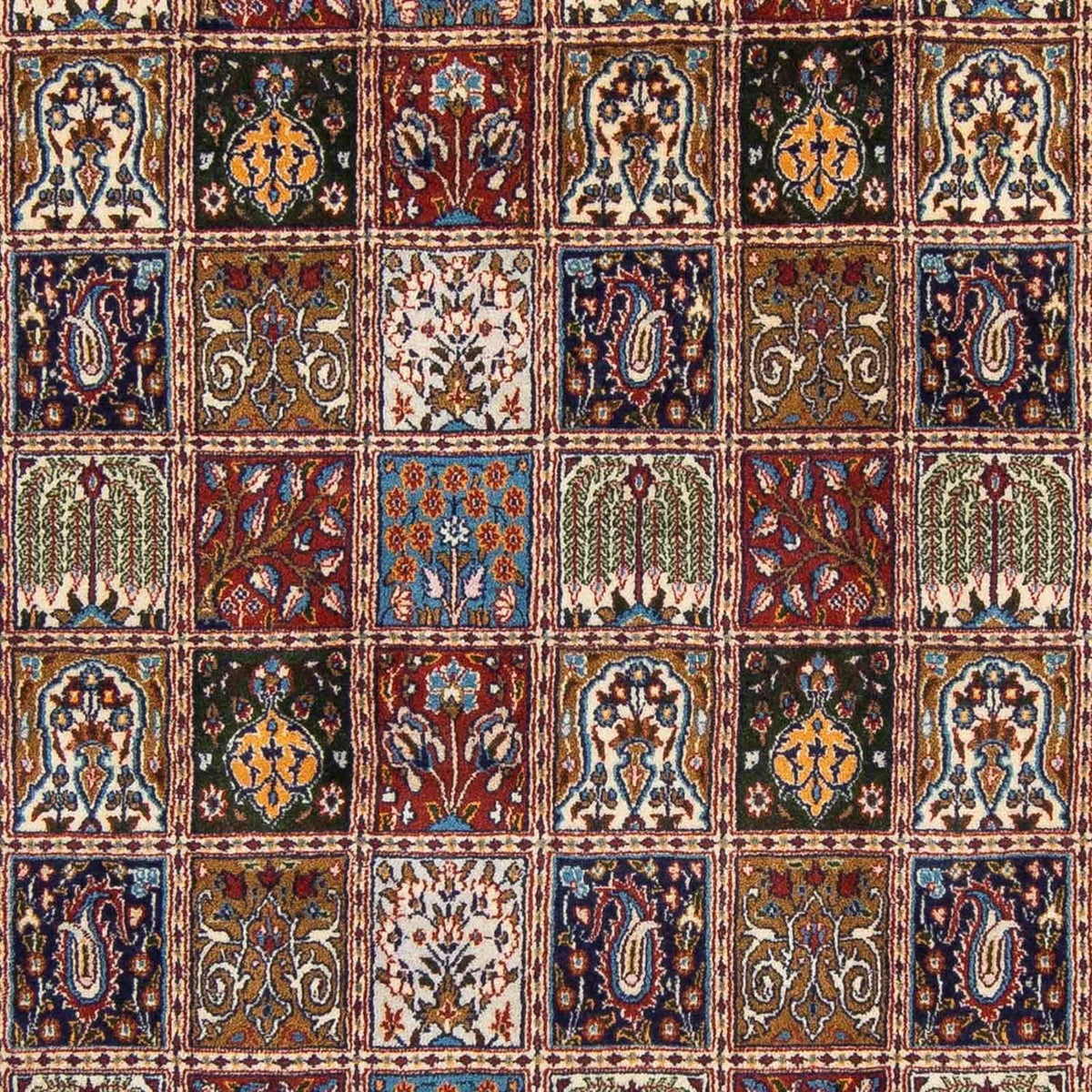 Persisk matta - Classic - 298 x 195 cm - mörkröd