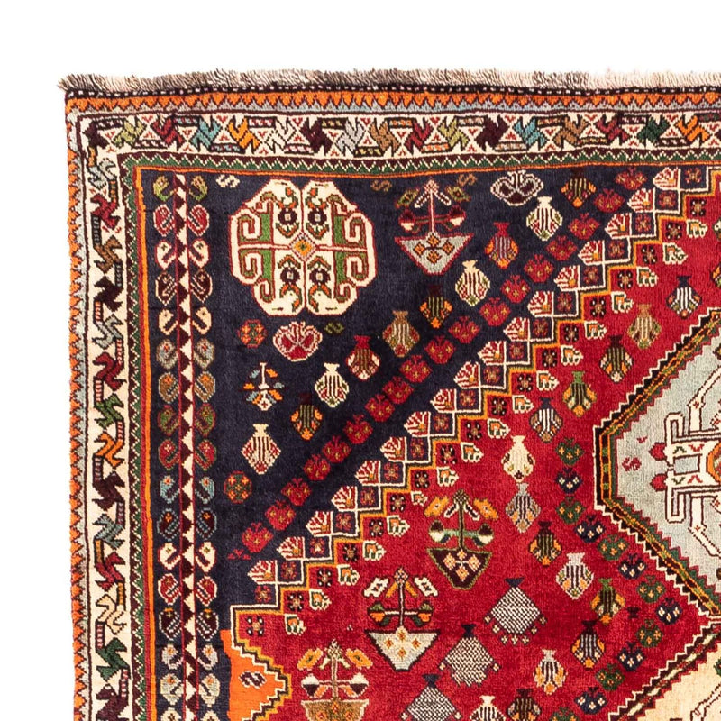 Persisk matta - Nomadic - 258 x 175 cm - mörkröd