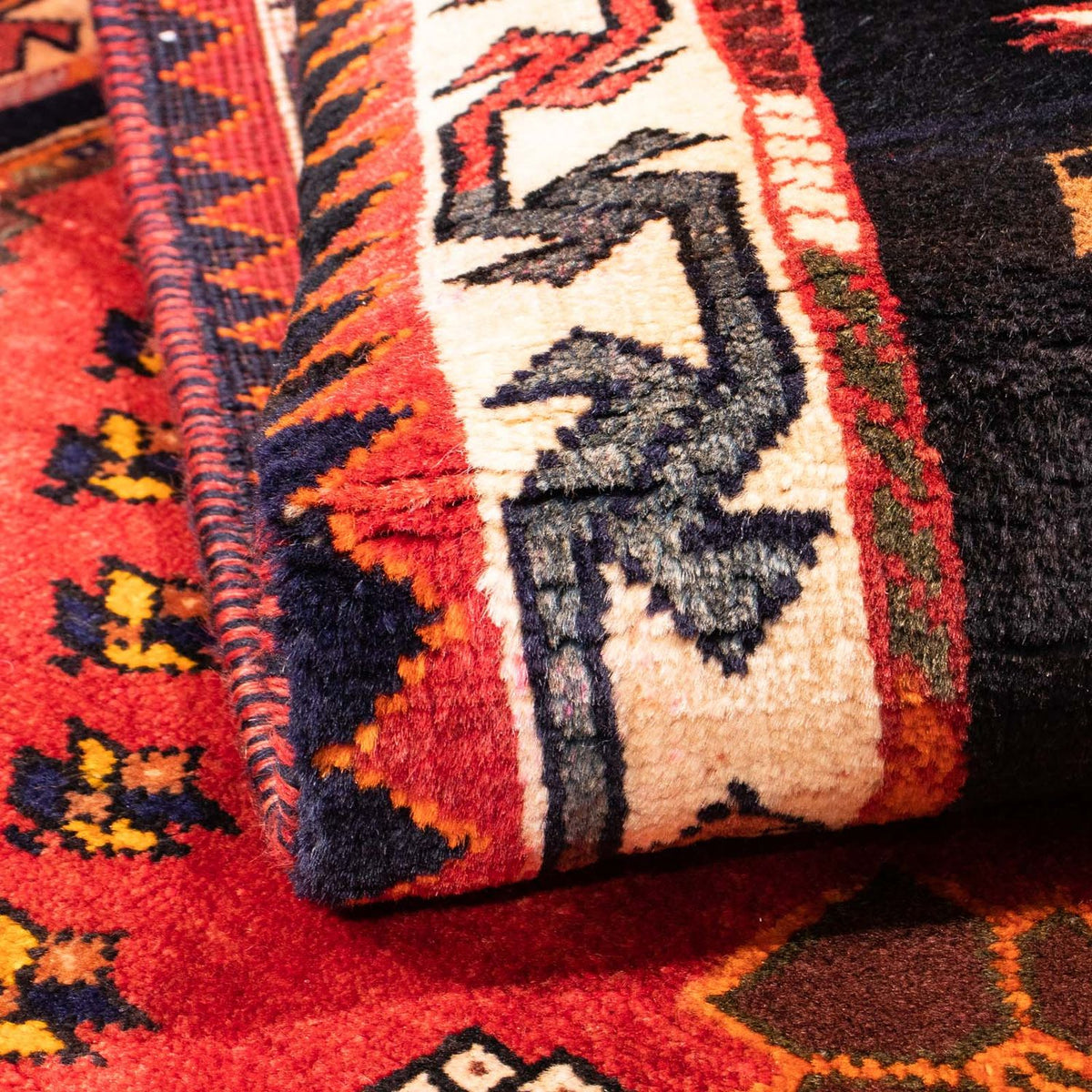 Persisk matta - Nomadic - 158 x 112 cm - mörkröd