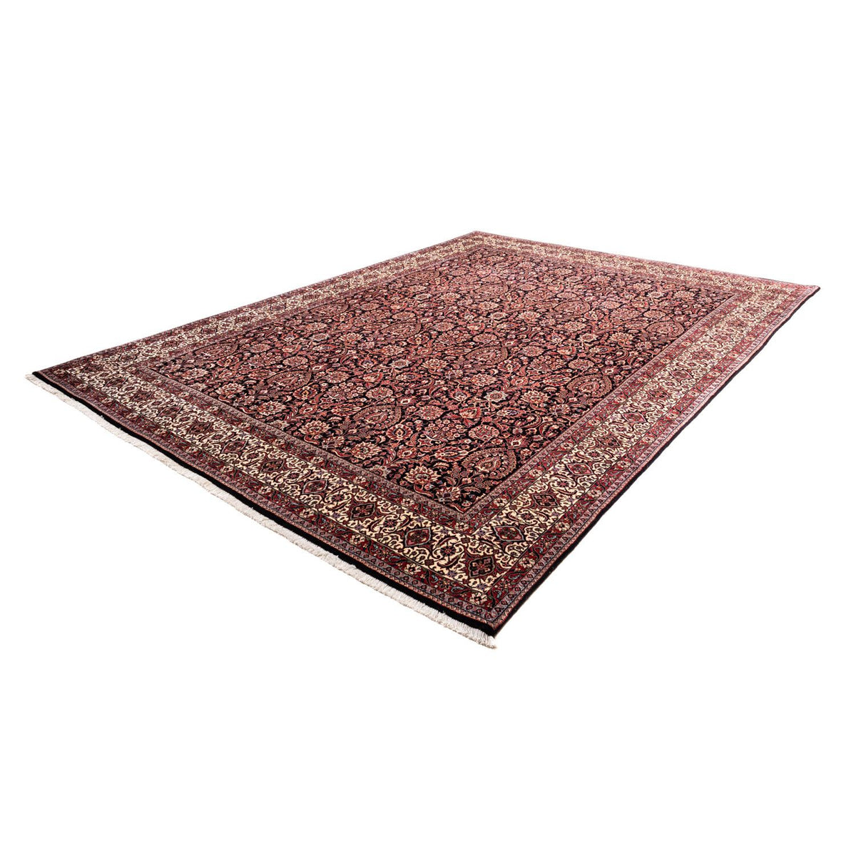 Persisk matta - Bijar - Royal - 342 x 250 cm - svart