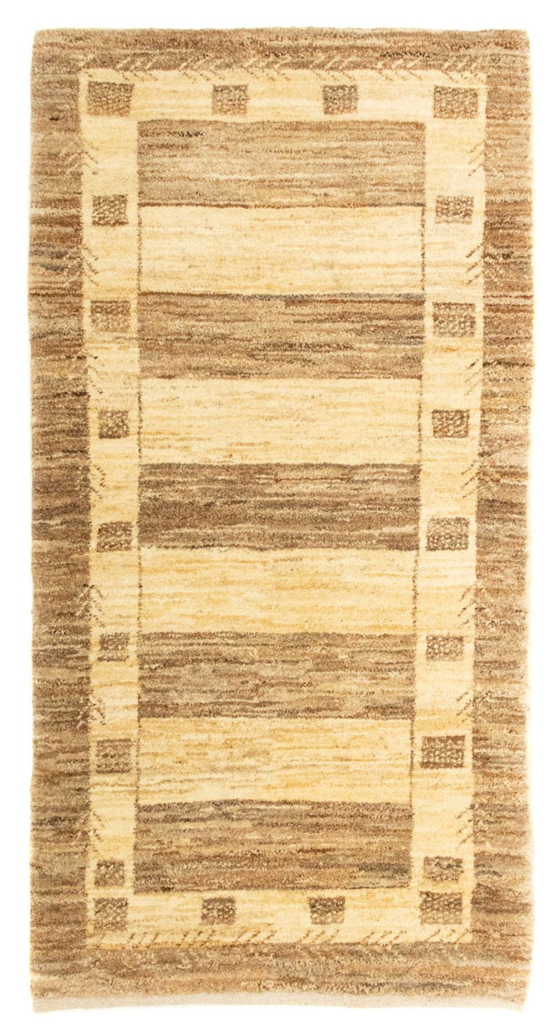 Gabbeh-matta - persisk - 137 x 72 cm - beige