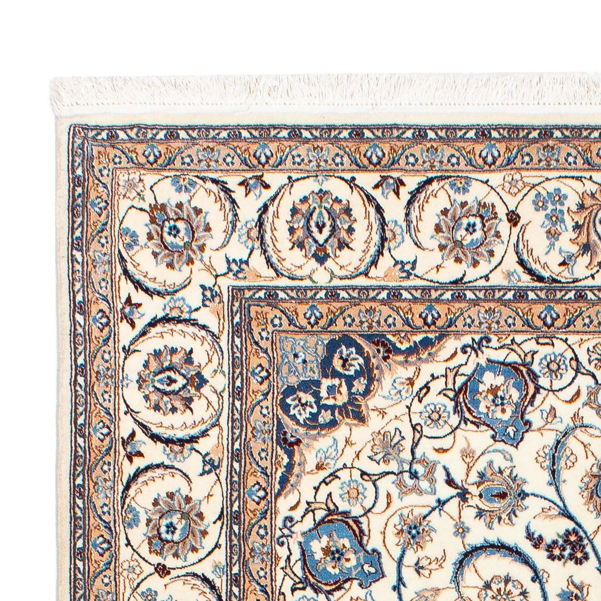 Persisk matta - Nain - Premium - 201 x 123 cm - beige