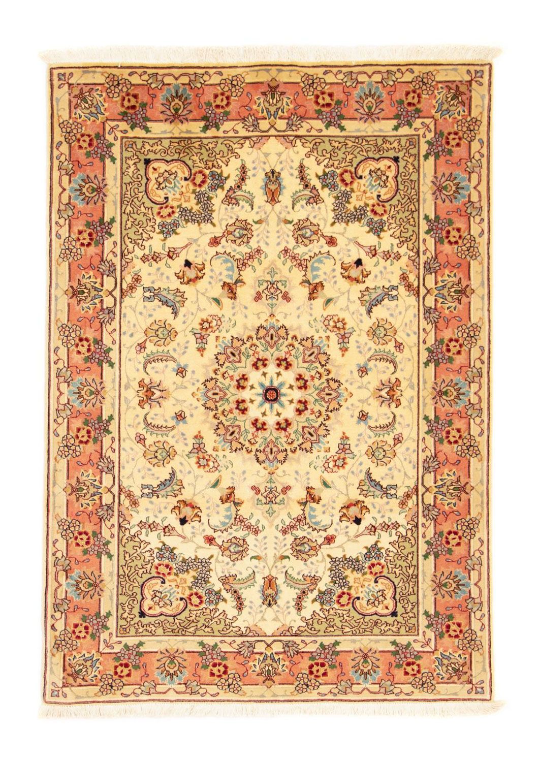 Persisk matta - Tabriz - Royal - 148 x 102 cm - beige