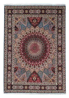 Persisk matta - Tabriz - Royal - 217 x 158 cm - flerfärgad