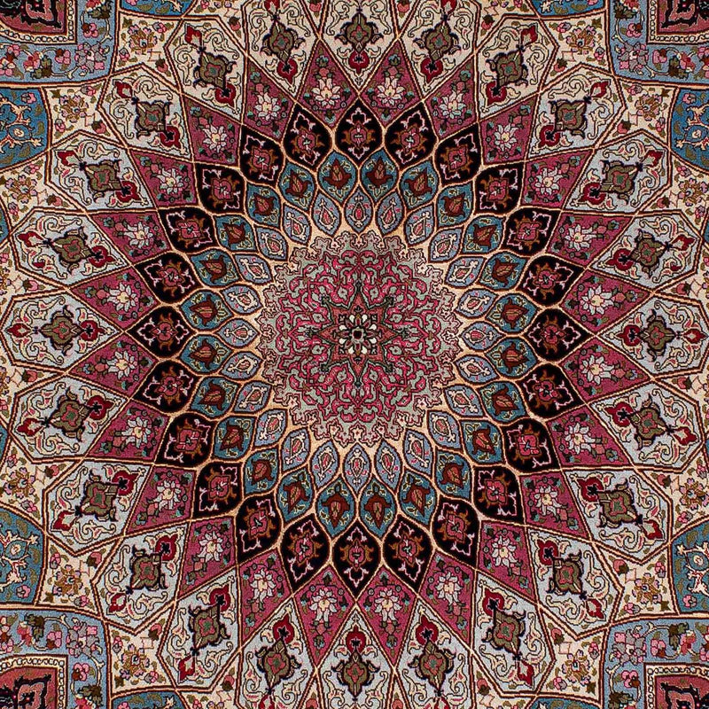 Persisk matta - Tabriz - Royal - 217 x 158 cm - flerfärgad