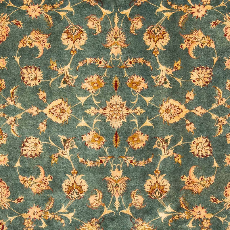 Persisk matta - Tabriz - Royal - 305 x 200 cm - ljusgrön