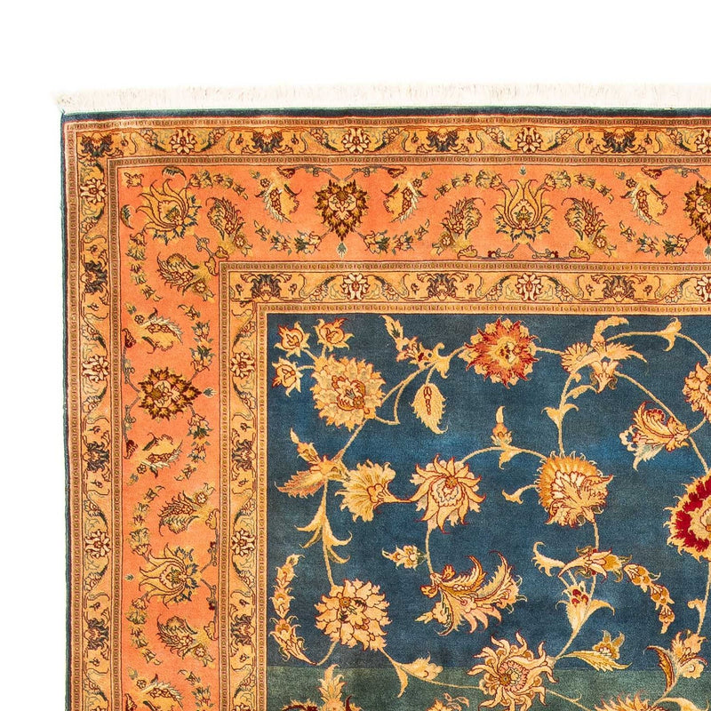 Persisk matta - Tabriz - Royal - 305 x 200 cm - ljusgrön