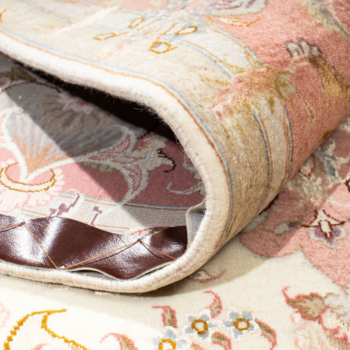 Persisk matta - Tabriz - Royal - 206 x 152 cm - beige