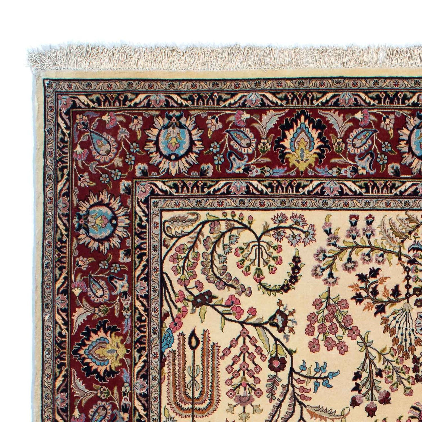 Qom Mattan 207x142cm - Persisk matta