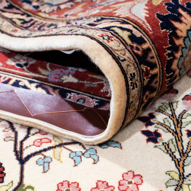 Persisk matta - Ghom - 207 x 142 cm - beige