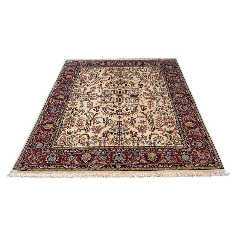 Persisk matta - Ghom - 207 x 142 cm - beige