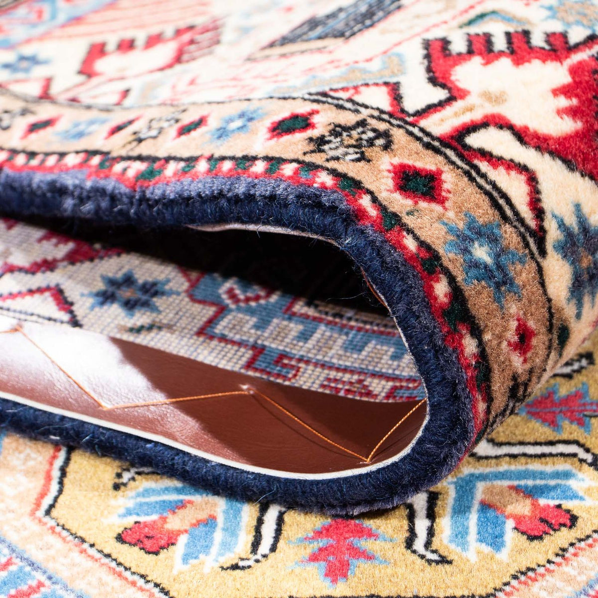 Gabbeh-matta - Kashkuli Persiska - 230 x 148 cm - mörkblå