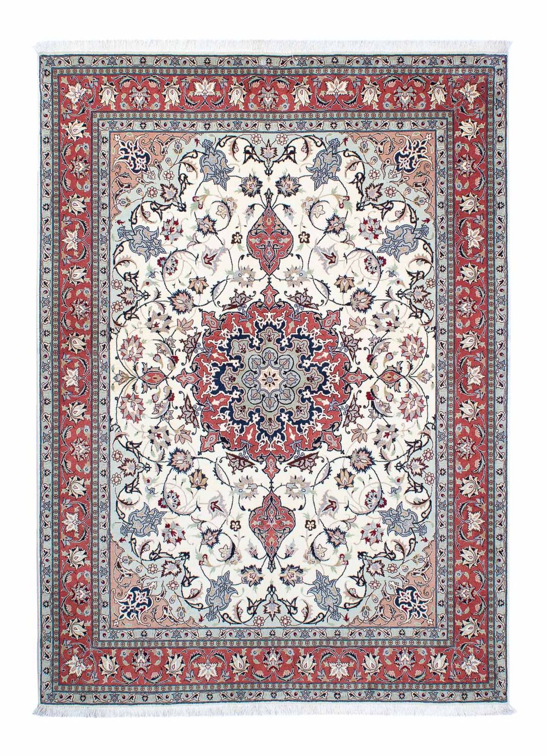 Persisk matta - Tabriz - Royal - 210 x 150 cm - beige