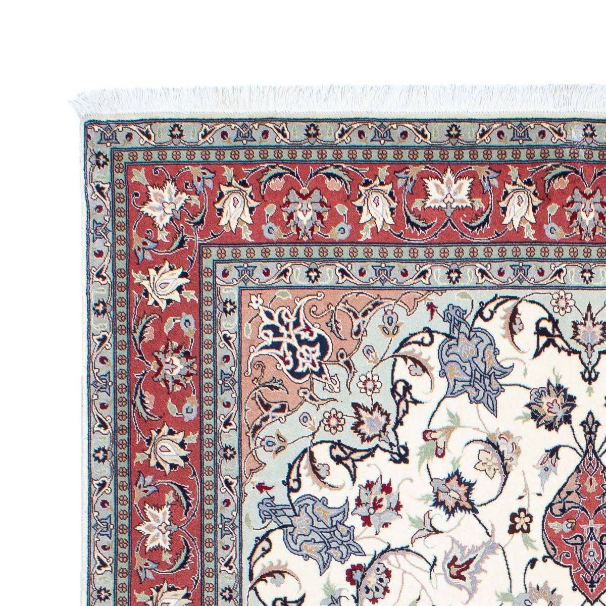 Persisk matta - Tabriz - Royal - 210 x 150 cm - beige