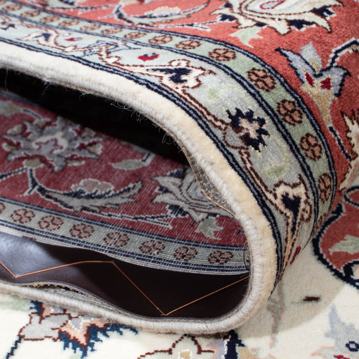 Persisk matta - Tabriz - Royal - 210 x 150 cm - beige