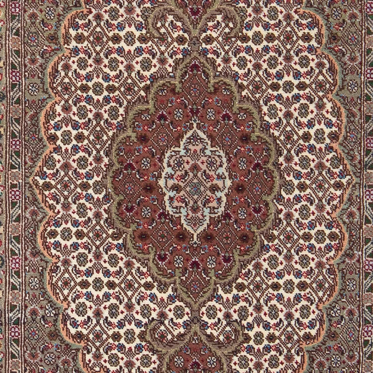 Persisk matta - Tabriz - Royal - 90 x 60 cm - beige