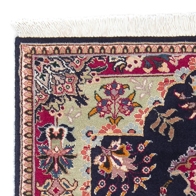 Persisk matta - Tabriz - Royal - 90 x 60 cm - mörkblå