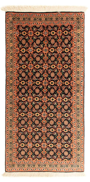Persisk matta - Tabriz - Royal - 130 x 65 cm - svart