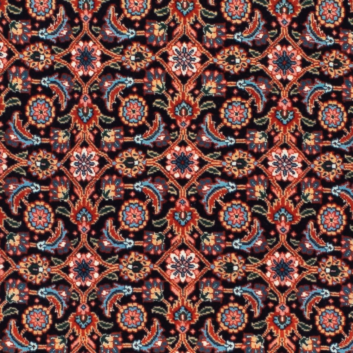 Runner Persisk matta - Tabriz - 202 x 67 cm - mörkblå