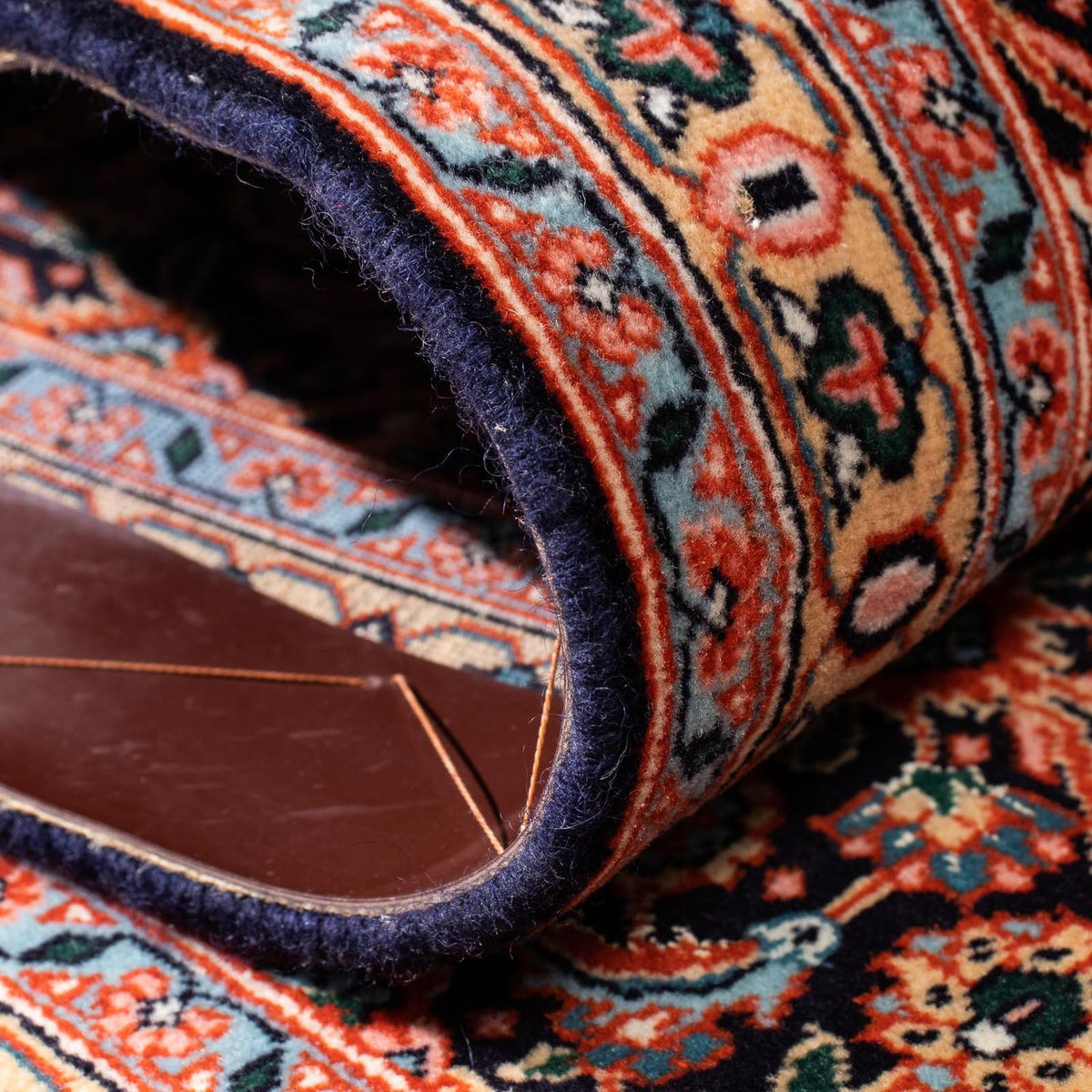 Runner Persisk matta - Tabriz - 202 x 67 cm - mörkblå