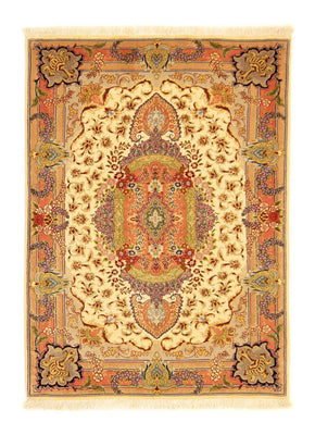Persisk matta - Tabriz - Royal - 150 x 101 cm - beige