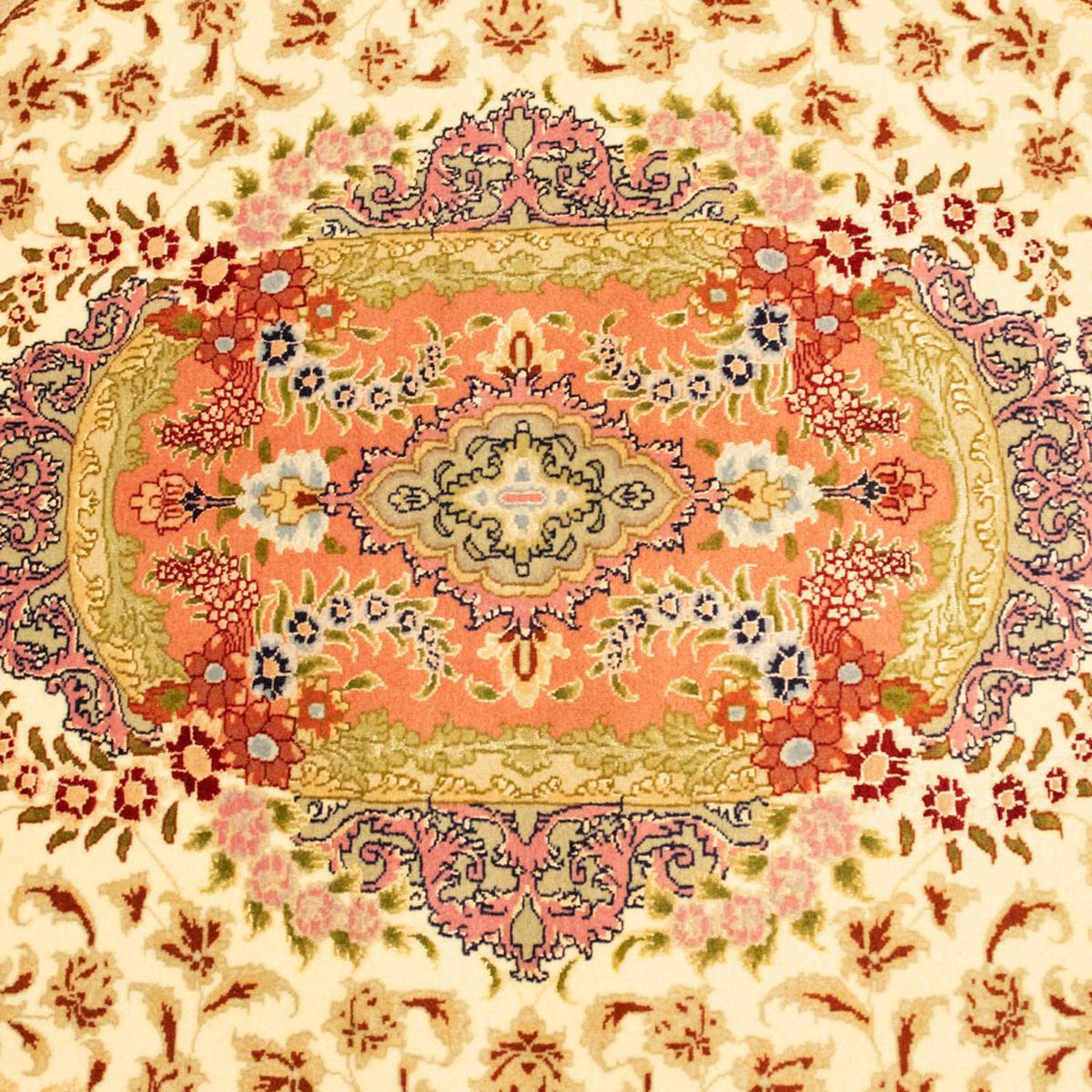 Persisk matta - Tabriz - Royal - 150 x 101 cm - beige