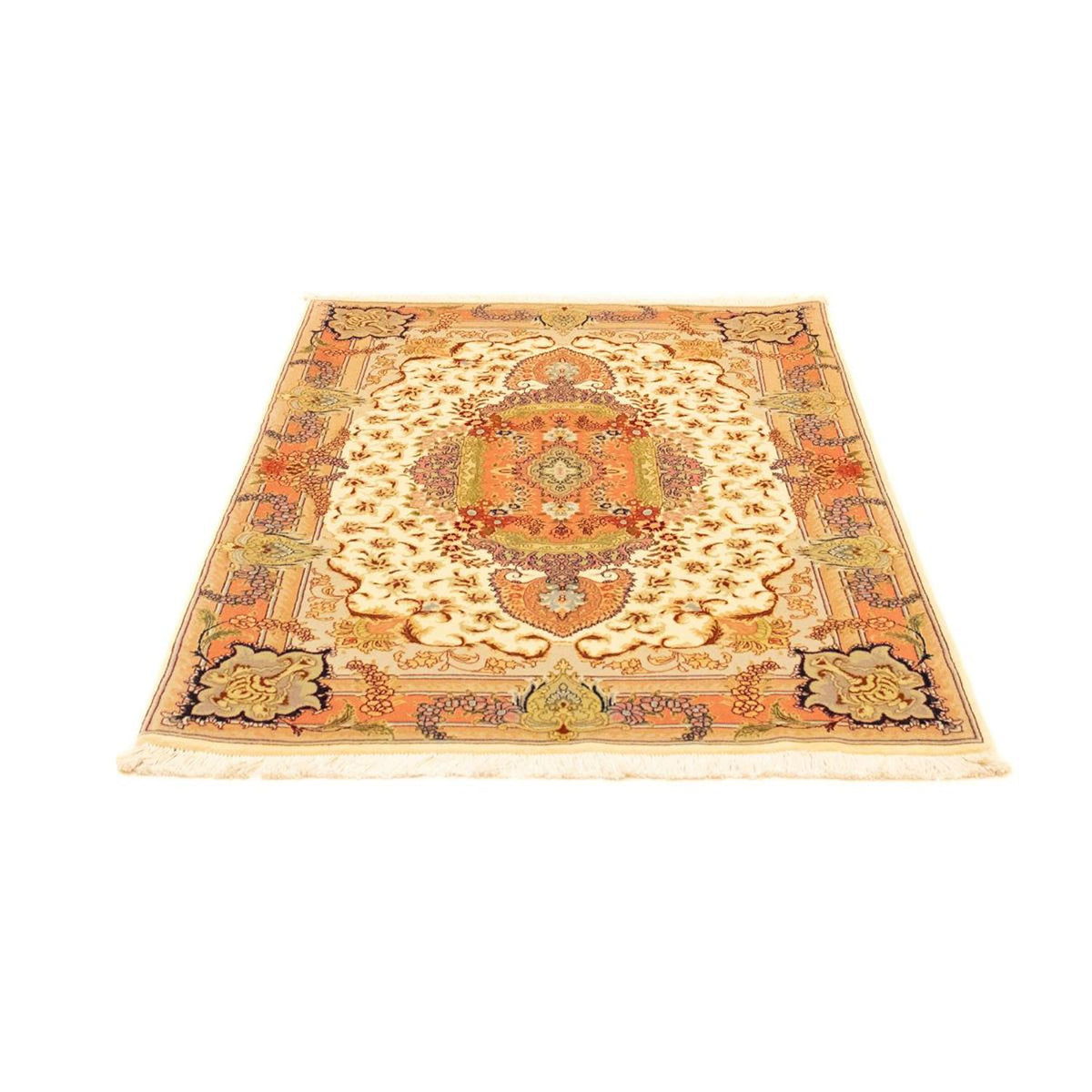 Persisk matta - Tabriz - Royal - 150 x 101 cm - beige