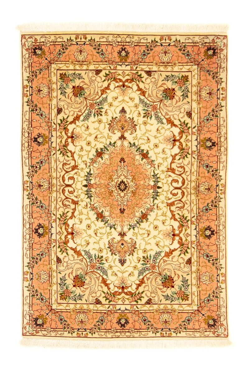Persisk matta - Tabriz - Royal - 148 x 98 cm - beige