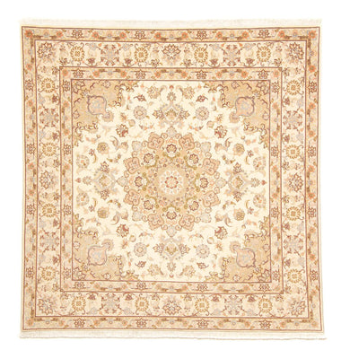 Persisk matta - Tabriz - Royal kvadrat  - 206 x 202 cm - beige