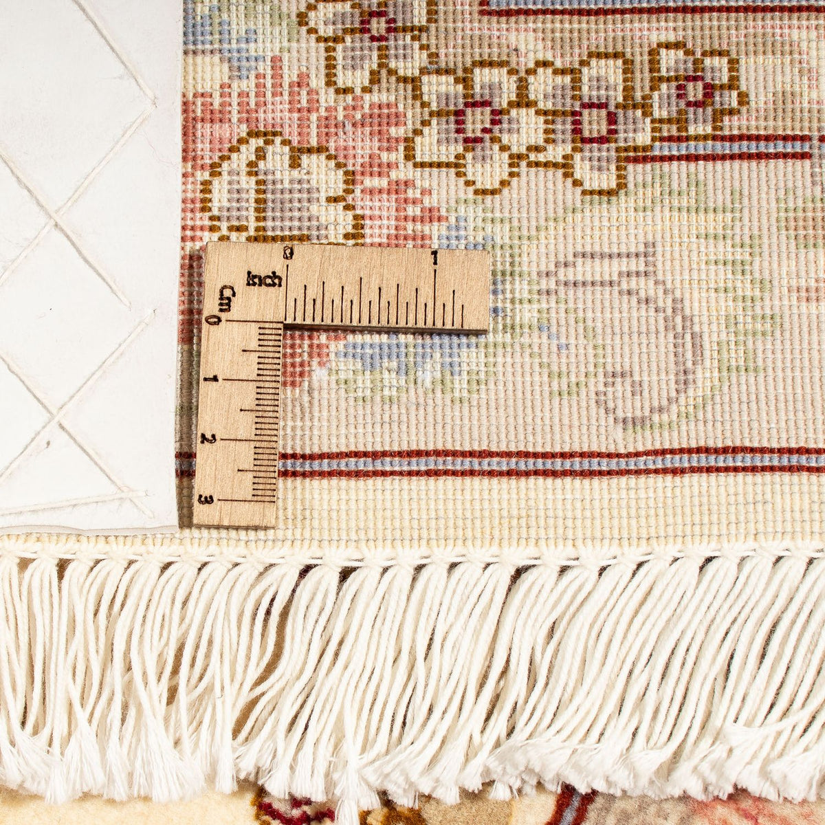 Persisk matta - Tabriz - Royal kvadrat  - 206 x 202 cm - beige