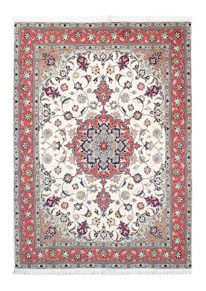 Persisk matta - Tabriz - Royal - 205 x 146 cm - beige