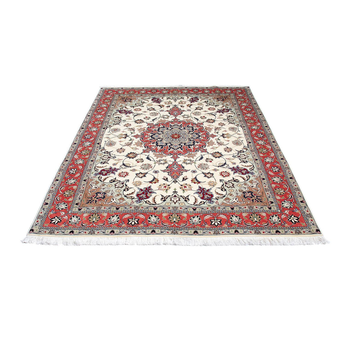 Persisk matta - Tabriz - Royal - 205 x 146 cm - beige