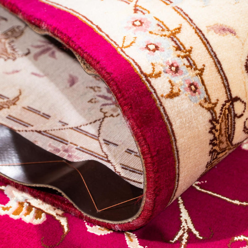 Persisk matta - Tabriz - Royal - 242 x 168 cm - röd