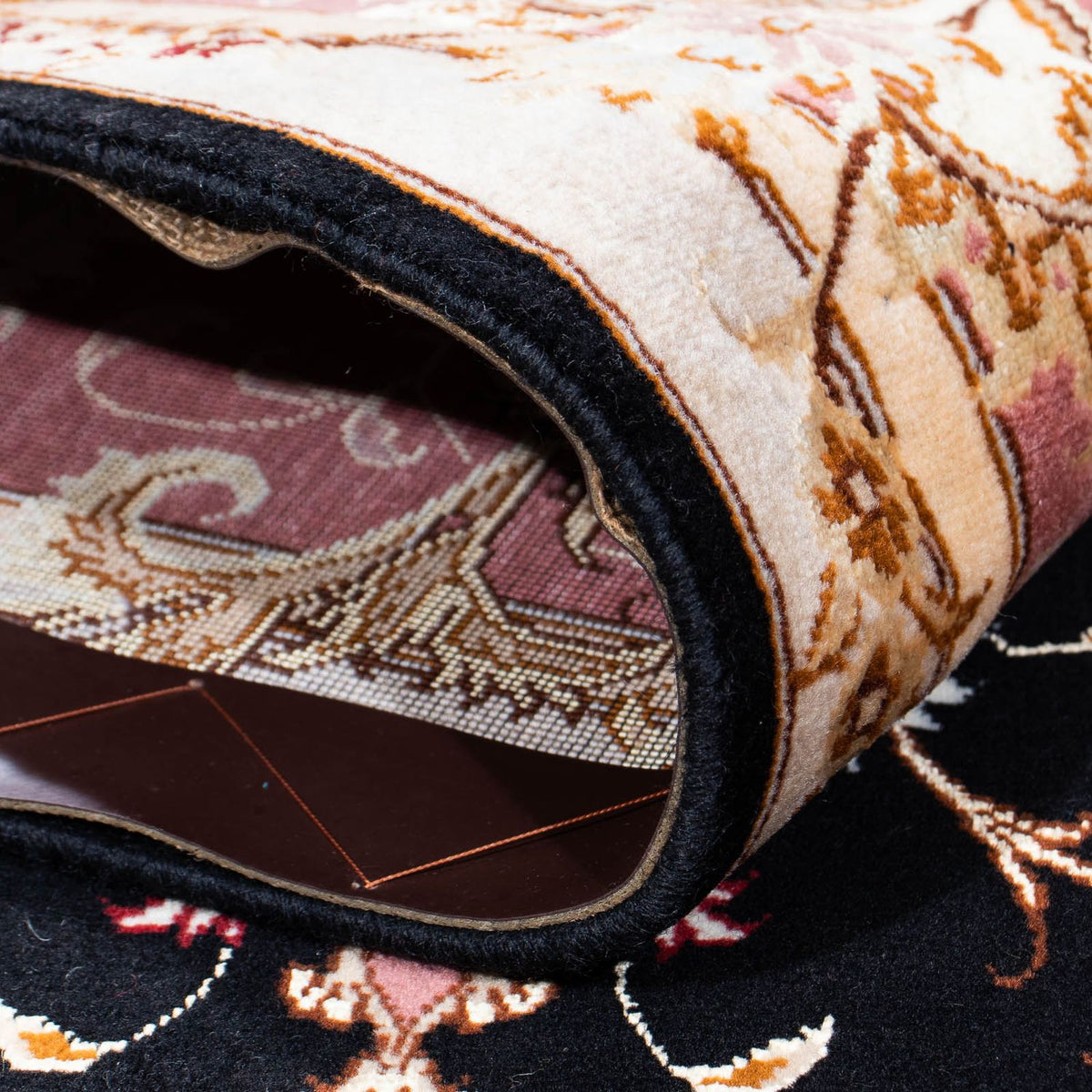 Persisk matta - Tabriz - Royal - 243 x 168 cm - mörkblå