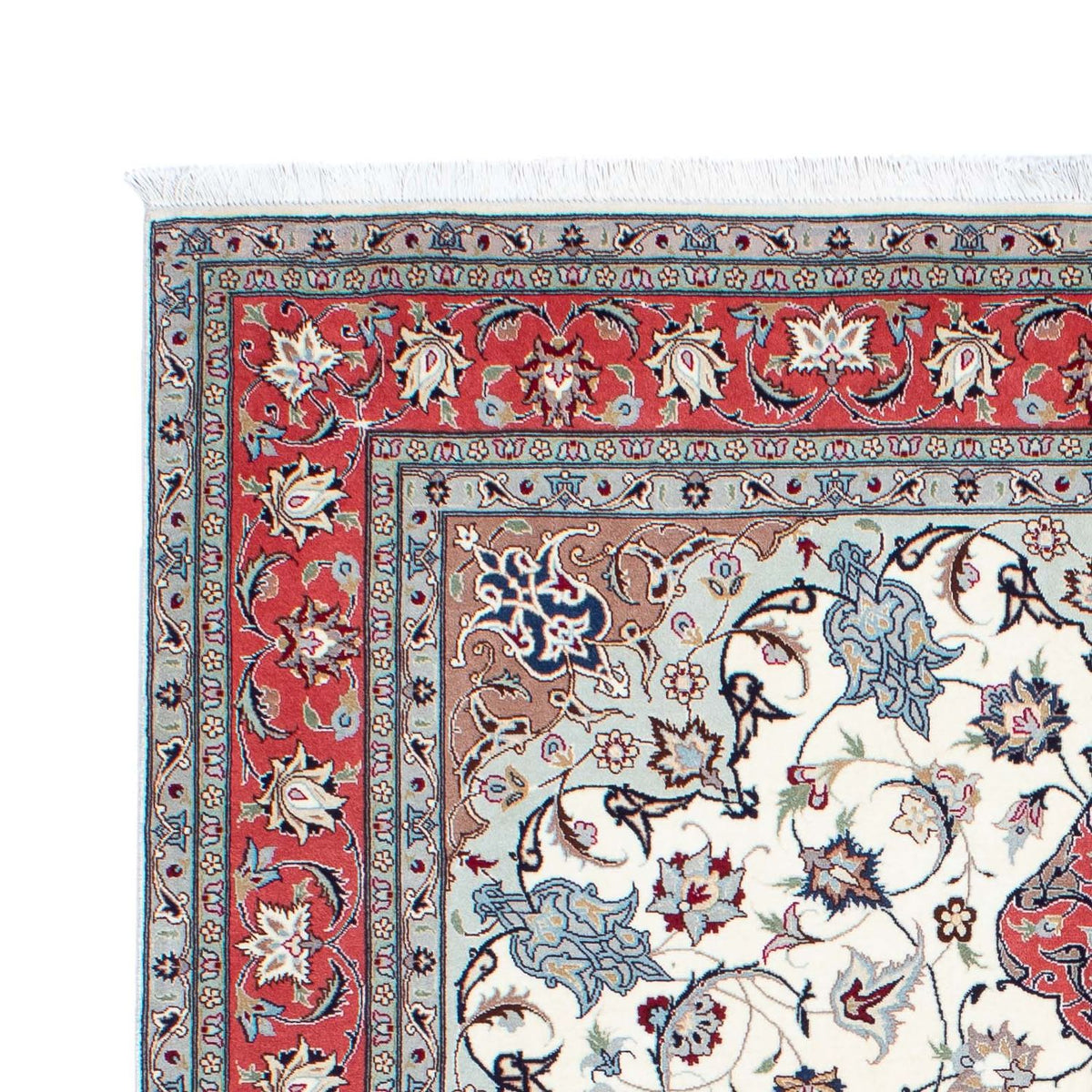 Persisk matta - Tabriz - Royal - 215 x 153 cm - beige