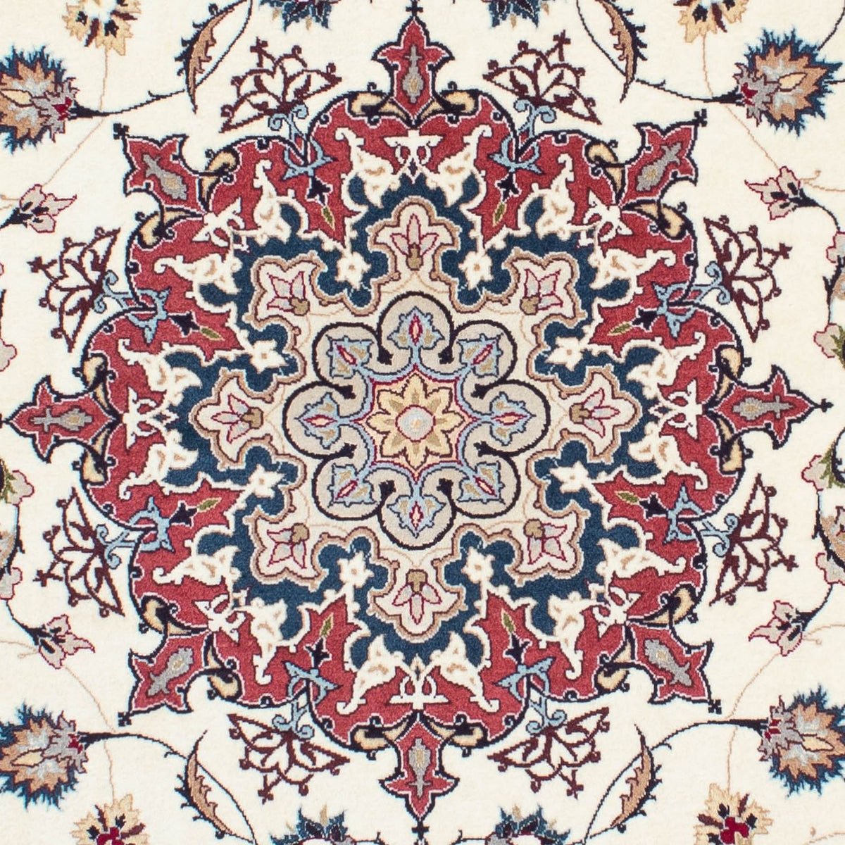 Persisk matta - Tabriz - Royal - 198 x 154 cm - beige