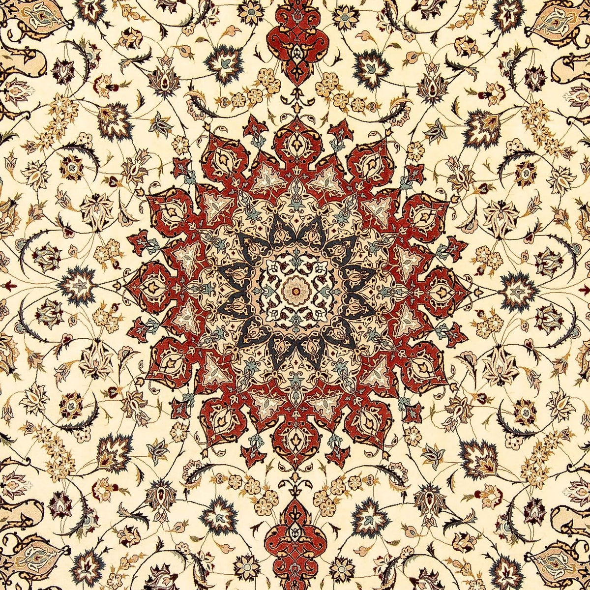 Persisk matta - Tabriz - 358 x 254 cm - beige