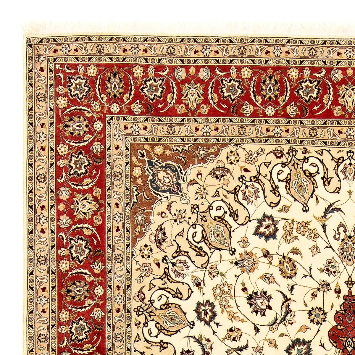 Persisk matta - Tabriz - 358 x 254 cm - beige