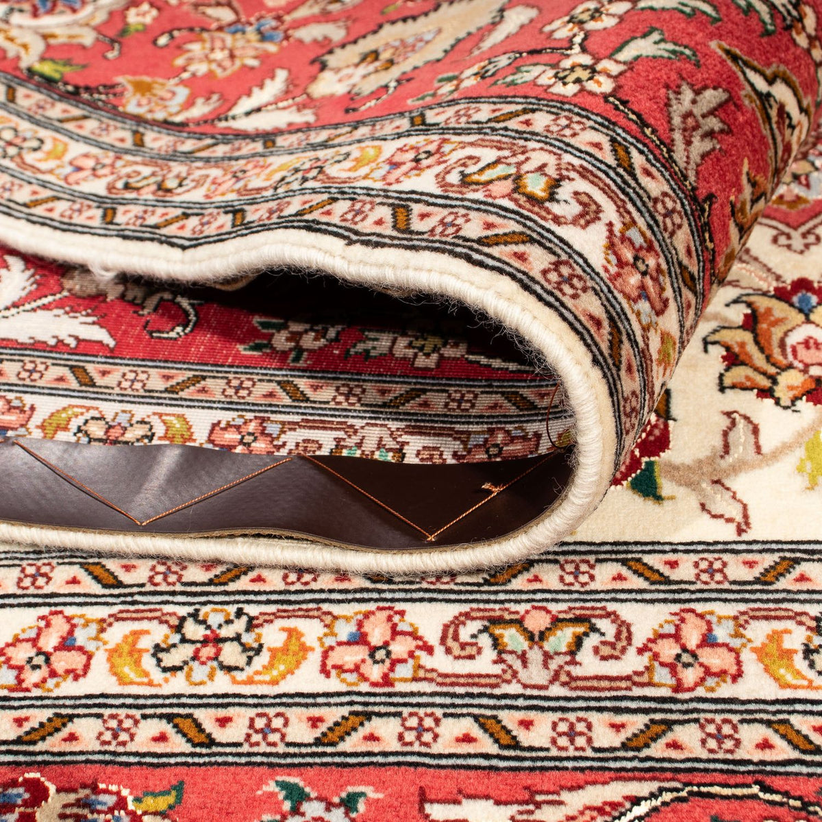 Persisk matta - Tabriz - Royal kvadrat  - 203 x 200 cm - beige