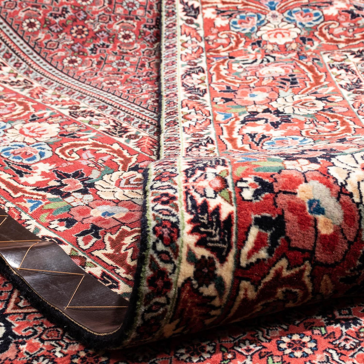 Persisk matta - Bijar - Royal - 346 x 252 cm - röd