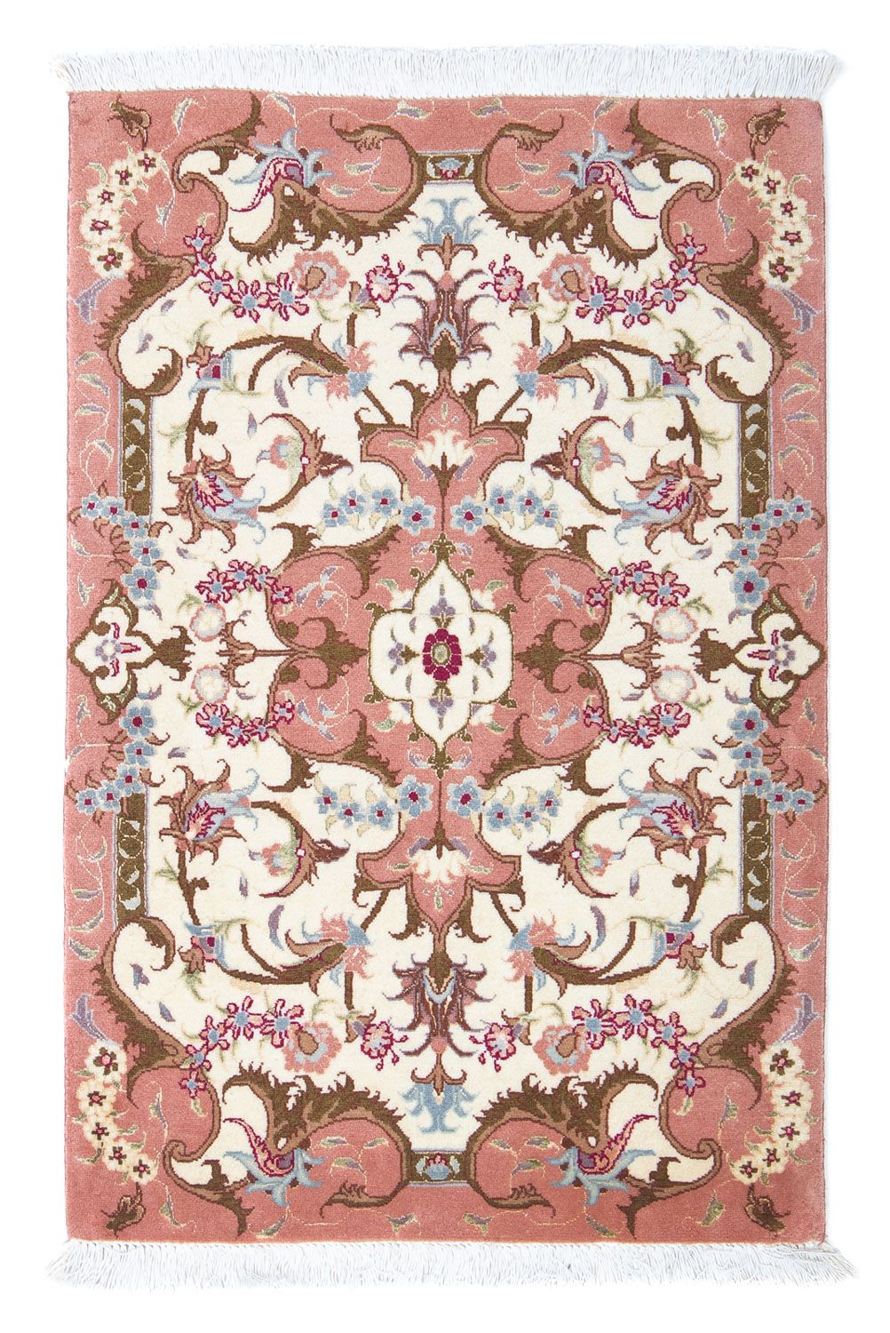 Persisk matta - Tabriz - Royal - 90 x 60 cm - beige