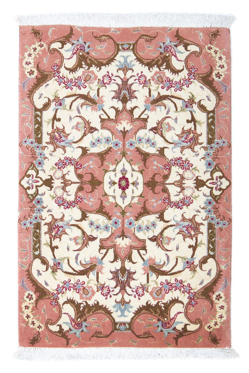 Persisk matta - Tabriz - Royal - 90 x 60 cm - beige
